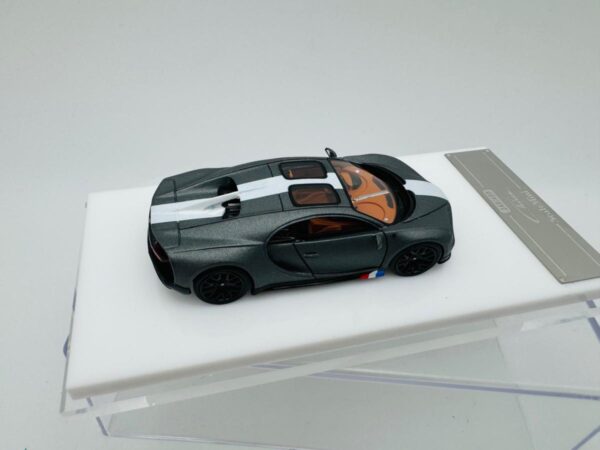 SCALEMINI 1:64 BUGATTI CHIRON MATT GREY - Imagen 5