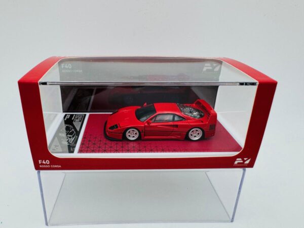 FINDCLASSICALLY 1:64 FERRARI F40 ROSSO RED