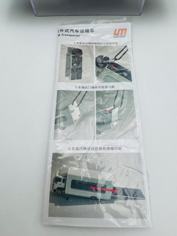 UNIQUE MODEL 1:64 HINO 500 TRANSPORTATION - Imagen 5