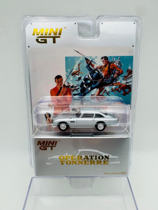 MINI GT 1:64 ASTON MARTIN DB5 007 OPERATION TONNERRE