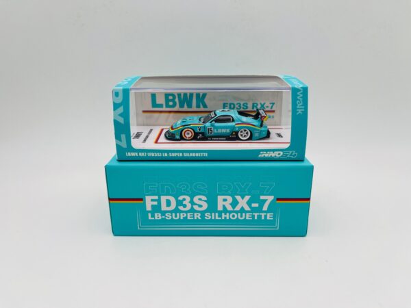 INNO MODELS 1:64 MAZDA RX7 LB-SUPER SILHOUETTE