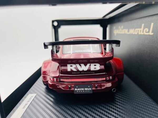 IGNITION 1:18 PORSCHE RWB 930 DARK RED 3622 - Imagen 5