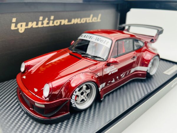 IGNITION 1:18 PORSCHE RWB 930 DARK RED 3622 - Imagen 2