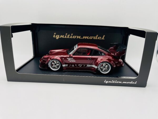 IGNITION 1:18 PORSCHE RWB 930 DARK RED 3622 - Imagen 3