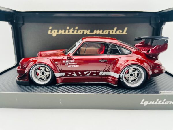IGNITION 1:18 PORSCHE RWB 930 DARK RED 3622