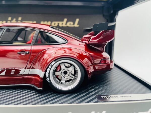 IGNITION 1:18 PORSCHE RWB 930 DARK RED 3622 - Imagen 7