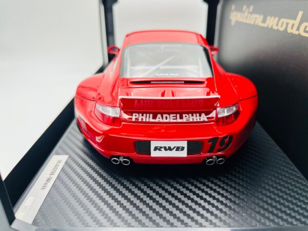 IGNITION 1:18 PORSCHE RWB 997 RED 3248 - Imagen 5