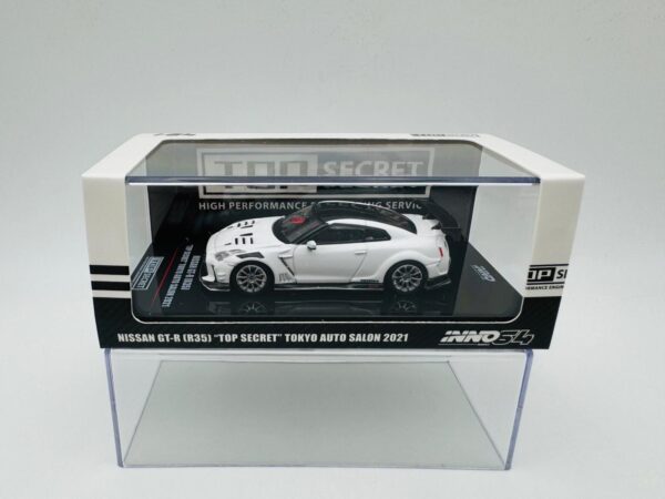 INNO MODELS 1:64 NISSAN GTR R35 TOP SECRET TOKYO SALON 2021