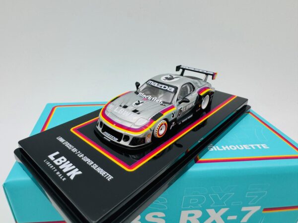 INNO MODELS 1:64 MAZDA RX7 LB-SUPER SILHOUETTE  CHASE - Image 2