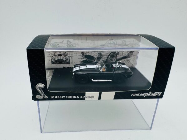 FINE WORKS64 1:64 FORD SHELBY COBRA 427 BLACK