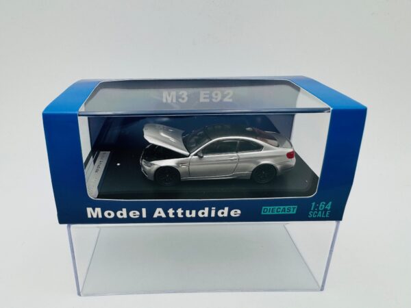 MODEL ATTUDIDE 1:64 BMW M3 E92 SILVERSTONE GREY
