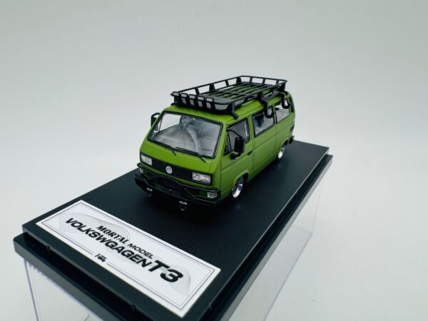 MORTAL 1:64 VW T3 LOW MILITARY GREEN - Imagen 3