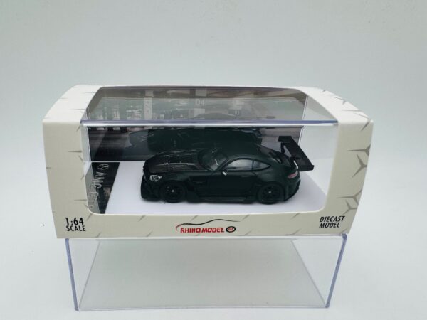 RHINO MODEL 1:64 MERCEDES AMG GTS BLACK