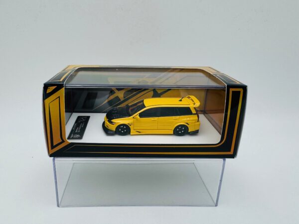ERROR404 1:64 MITSUBISHI EVO 9 CROCK MODIFIED RACING YELLOW