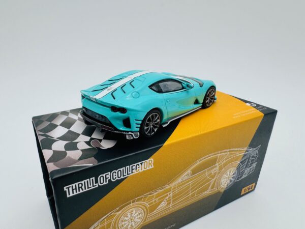 TOC 1:64 FERRARI 812 COMPETIZIONE TIFFANY BLUE - Imagen 4