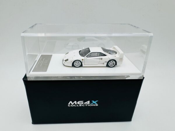 MY64 1:64 FERRARI F40 BIANCO BRUNEIS SULTAN SPECIAL