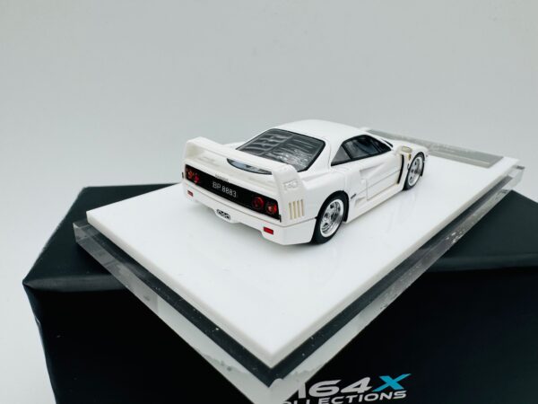MY64 1:64 FERRARI F40 BIANCO BRUNEIS SULTAN SPECIAL - Imagen 3