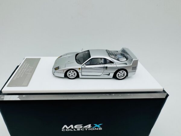 MY64 1:64 FERRARI F40 ARGENTO BRUNEIS SULTAN SPECIAL