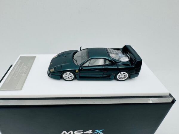 MY64 1:64 FERRARI F40 EMERALD GREEN BRUNEIS SULTAN SPECIAL