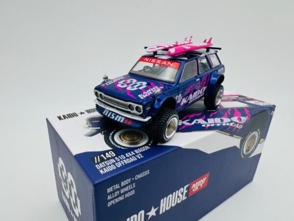 MINI GT 1:64 DATSUN 510 4X4 WAGON KAIDO OFFROAD V2  149 – Bild 2