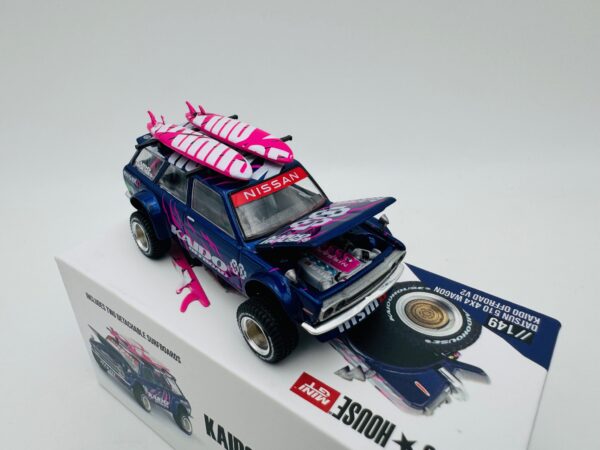 MINI GT 1:64 DATSUN 510 4X4 WAGON KAIDO OFFROAD V2  149 – Bild 4