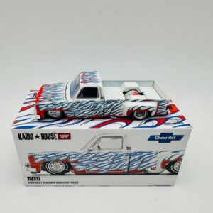 MINI GT 1:64 CHEVROLET SILVERADO DUALLY ON FIRE V2  157