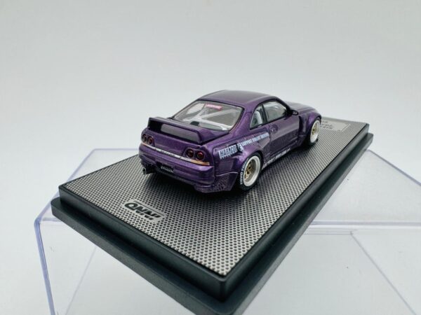 INNO MODELS 1:64 NISSAN SKYLINE GTR R33 PANDEM ROCKET BUNNY PURPLE – Bild 4