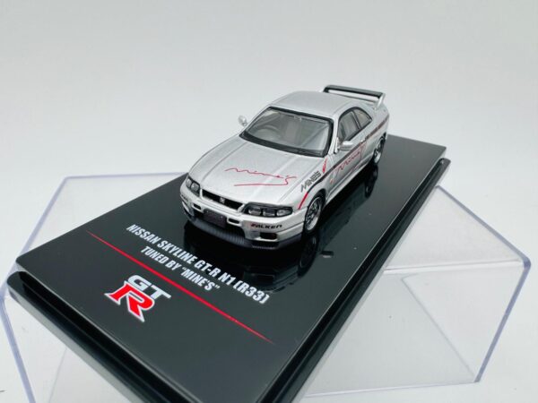 INNO MODELS 1:64 NISSAN SKYLINE GTR R33 TUNED BY MINES SILVER – Bild 3