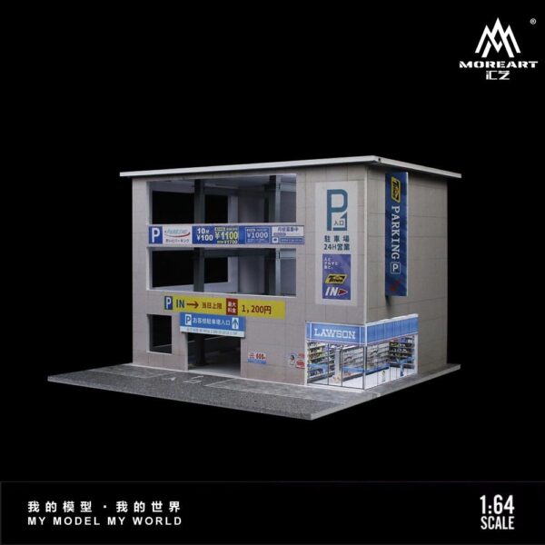 MOREART 1:64 JAPANESE PARKING GARAGE SCENE - Image 6