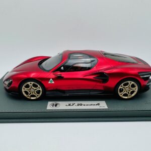 BBR 1:18 ALFA ROMEO 33 STRADALE ROSSO VILLA D ESTE