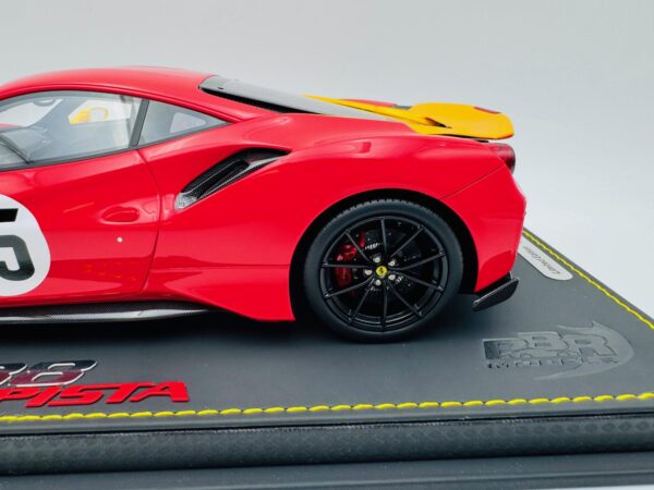 BBR 1:18 FERRARI 488 PISTA ROSSO CORSA 21/48 UNIDADES - Imagen 4
