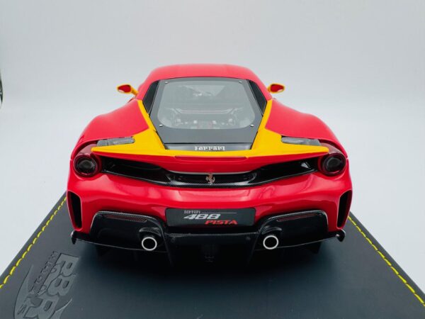BBR 1:18 FERRARI 488 PISTA ROSSO CORSA 21/48 UNIDADES - Imagen 10