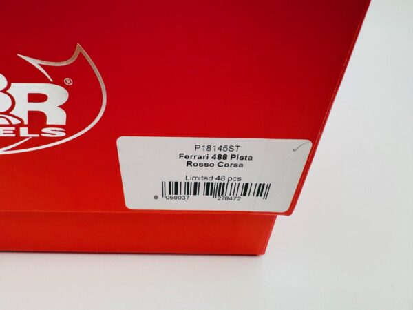 BBR 1:18 FERRARI 488 PISTA ROSSO CORSA 21/48 UNIDADES - Imagen 13
