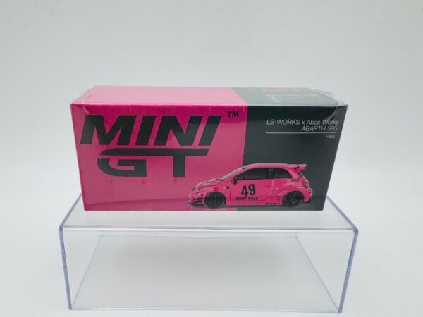 MINI GT 1:64 ABARTH 595 LB WORKS PINK