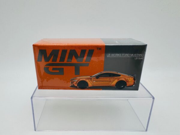 MINI GT 1:64 FORD MUSTANG LB-WORKS GOLD