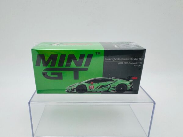 MINI GT 1:64 LAMBORGHINI HURACAN GT3 EVO2 IMSA 2023 DAYTONA