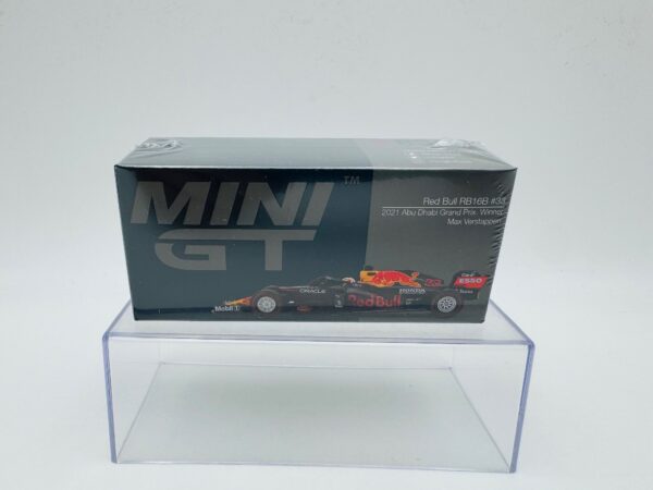 MINI GT 1:64 RED BULL RB16B 2021 ABU DHABI MAX VERSTAPPEN