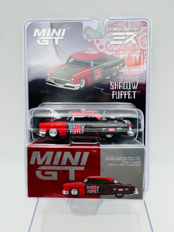 MINI GT 1:64 LINCOLN CAPRI HOT ROD SHADOW PUPPET MIZU DIECAST 2024