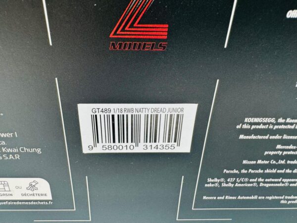GT SPIRIT 1:18 PORSCHE RWB NATTY DREAD JUNIOR - Imagen 11