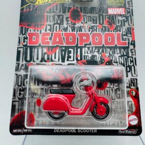 HOTWHEELS 1:64 DEADPOOL SCOOTER