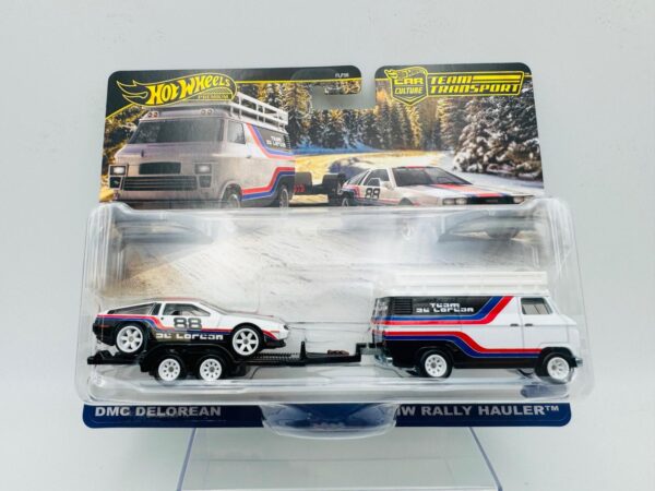 HOTWHEELS 1:64 TEAM DMC DELOREAN