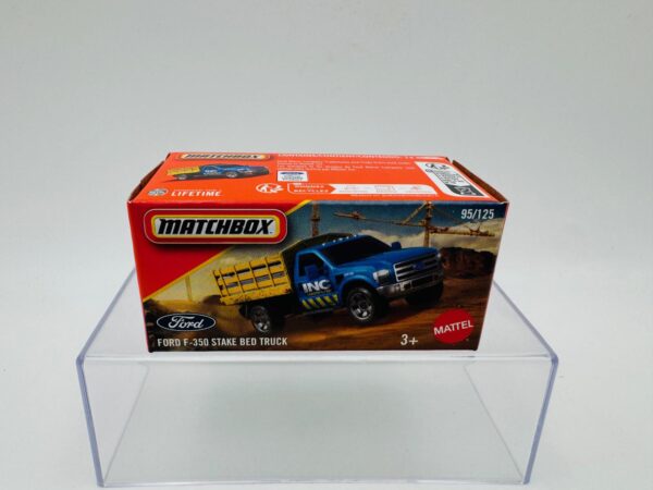 MATCHBOX 1:64 FORD F350 STAKE BED TRUCK