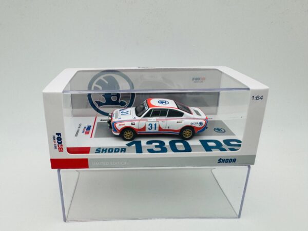 FOX  1:64 SKODA 130 RS RALLY ACROPOLIS 1979