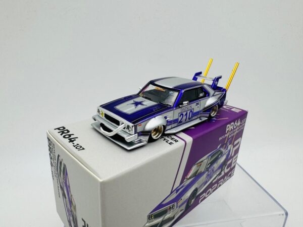 POP RACE 1:64 SKYLINE C210 KAIDO RACER BOSOZOKU STYLE - Image 3