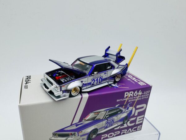 POP RACE 1:64 SKYLINE C210 KAIDO RACER BOSOZOKU STYLE