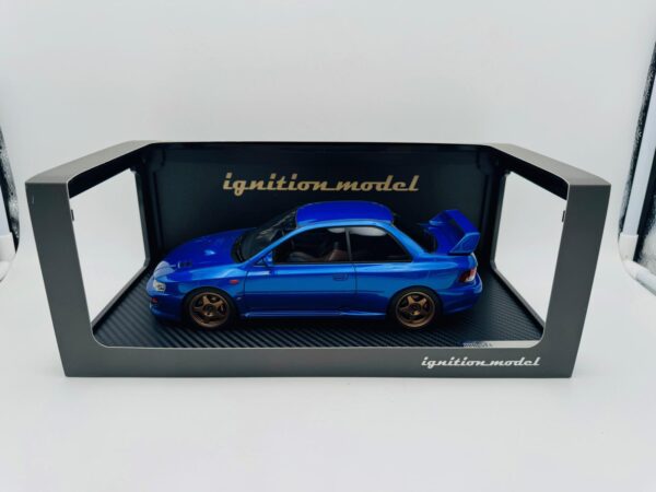 IGNITION MODEL 1:18 SUBARU IMPREZA 22B-STI VERSION BLUE - Imagen 2