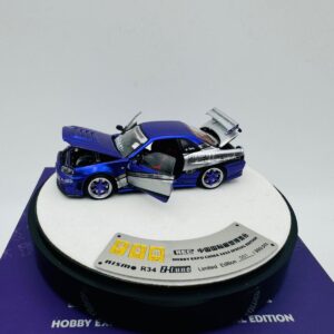 PGM 1:64 NISSAN GTR R34 Z TUNE HOBBY EXPO CHINA 2025