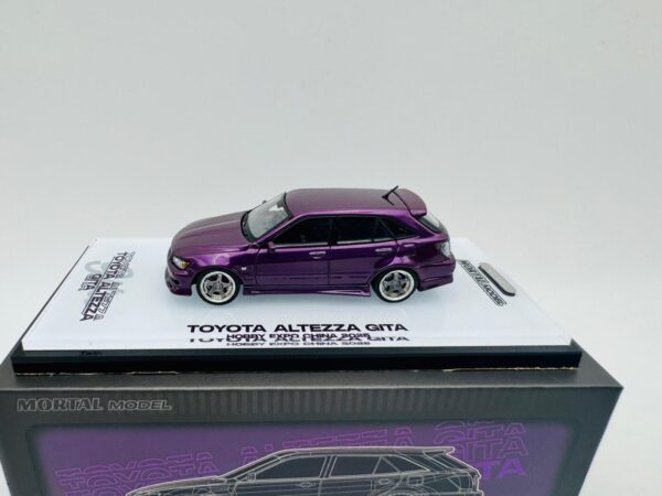 MORTAL 1:64 TOYOTA ALTEZZA GITA MODIFIED PEARL PURPLE