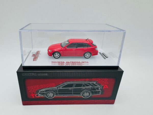 MORTAL 1:64 TOYOTA ALTEZZA GITA ORIGINAL PEARL RED - Imagen 2