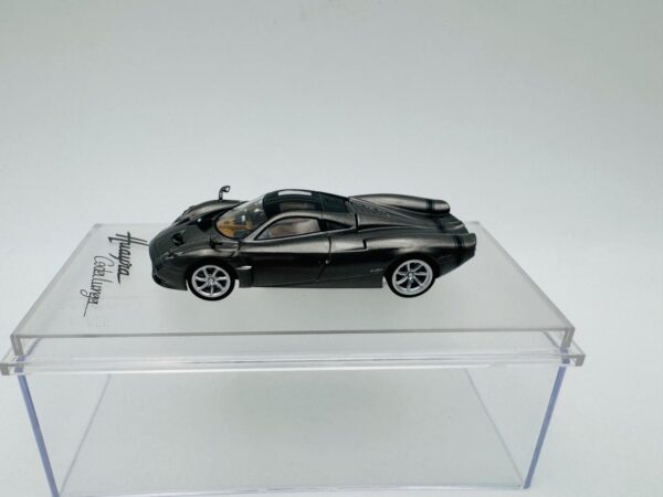 CM MODEL 1:64 PAGANI HUAYRA CODALUNGA METAL GUN GREY - Imagen 2